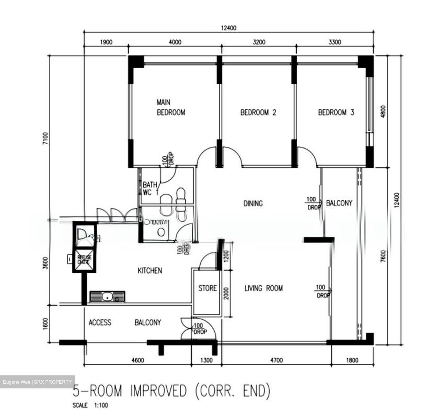 Blk 238 Lorong 1 Toa Payoh (Toa Payoh), HDB 5 Rooms #554765711